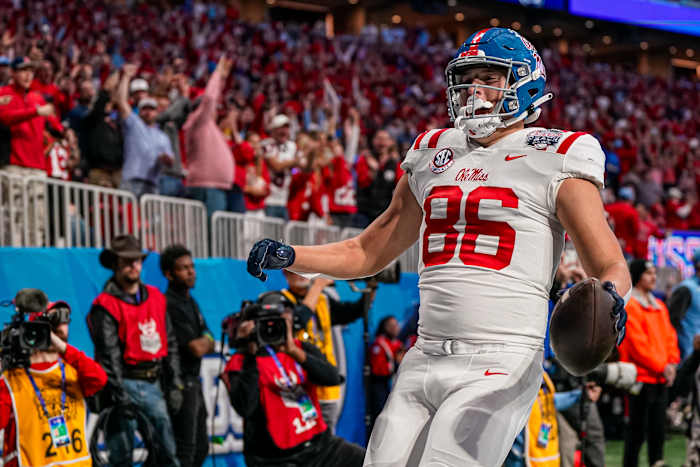 Ole Miss TE Caden Prieskorn